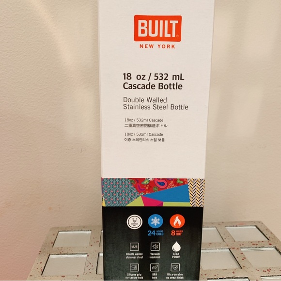 SEALED BTS Built New York (Jin version) 18oz Cascade Stainless Steel Bottle! - Picture 3 of 8